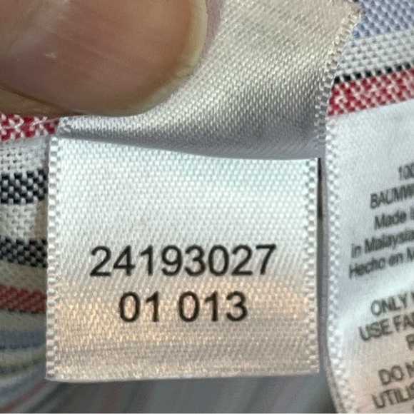 Brooks Brothers 346 Classic Striped Men's Dress Shirt Size Medium Button Up - Picture 11 of 16